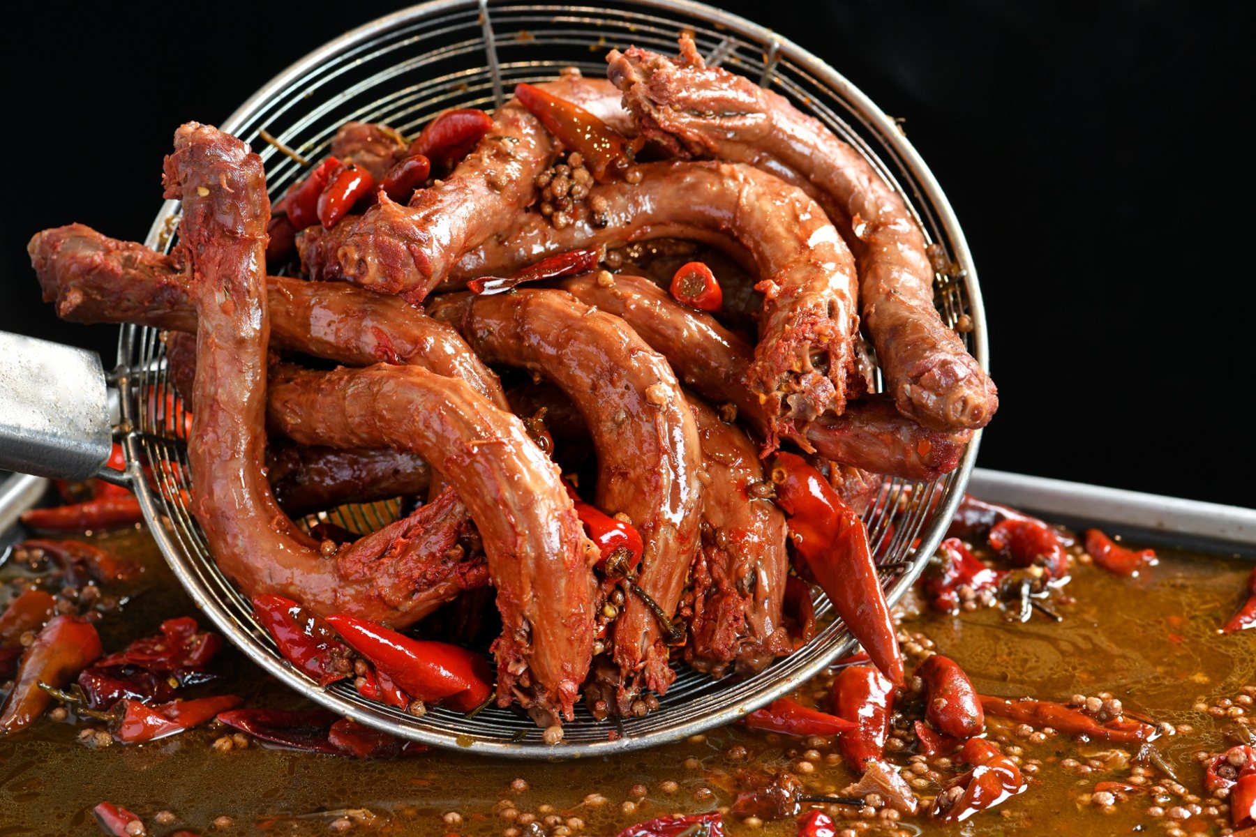 Braised Duck Necks