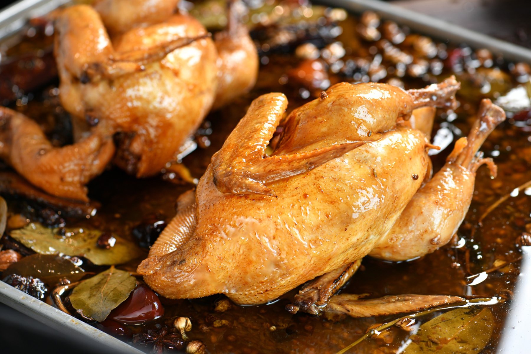 Chinese-Style Braised Whole Chicken