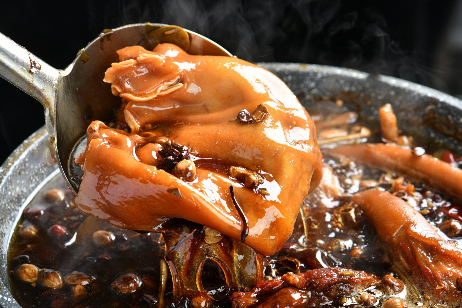 Prepared and braised food product